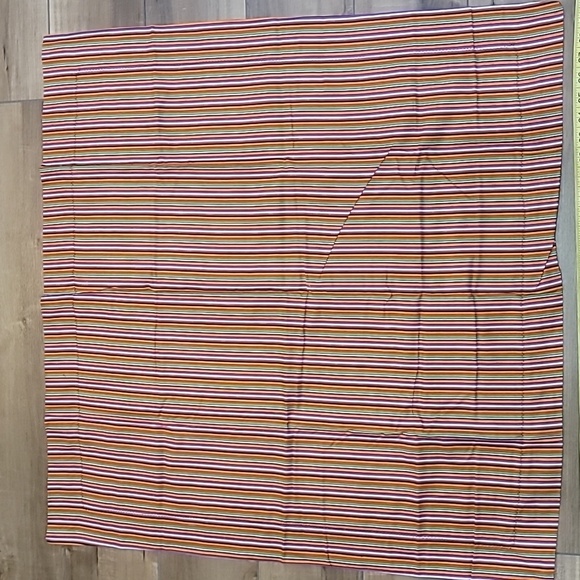 Handmade baby blanket stripes frog fish birds - Picture 6 of 8